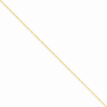 14K Yellow Gold Singapore Chain
