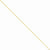 14K Yellow Gold Singapore Chain