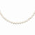 14K Yellow Gold 5-5.5Mm White Akoya Saltwater Cultured Pearl Bracelet