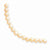 14K Yellow Gold 6.5-7Mm Pink Freshwater Onion Cultured Pearl Bracelet