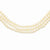 14K Yellow Gold Polished-White Cultured Pearl-Strand Necklace