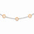 14K White Gold Cream Color Cultured Pearl Necklace