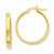 14k Yellow Gold Hoop Earrings