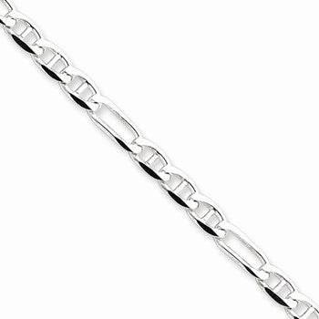 Sterling Silver Figaro Anchor Chain