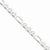 Sterling Silver Figaro Anchor Chain