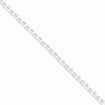 Sterling Silver Flat Anchor Chain