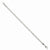 Amore La Vita Sterling Silver 4.3mm Fancy Diamond-cut Open Link Cable Charm