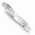 Sterling Silver Fancy Diamond-Cut Round Slip-On Bangle Bracelet