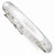 Sterling Silver Fancy Hinged Bangle Bracelet