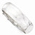 Sterling Silver Fancy Hinged Bangle Bracelet