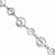 Sterling Silver Cz Journey Bracelet