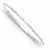 Sterling Silver Diamond-Cut Slip-On Bangle Bracelet