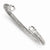 Sterling Silver Rhodium Plated Bangle Bracelet