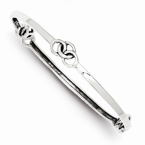 Sterling Silver Slip-On Bangle Bracelet