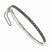 Sterling Silver Marcasite Bangle Bracelet