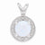 Sterling Silver Diamond & Created Opal pendant, Dazzling Pendants for Necklace
