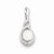 Sterling Silver Pearl & Diamond pendant, Pendants for Necklace