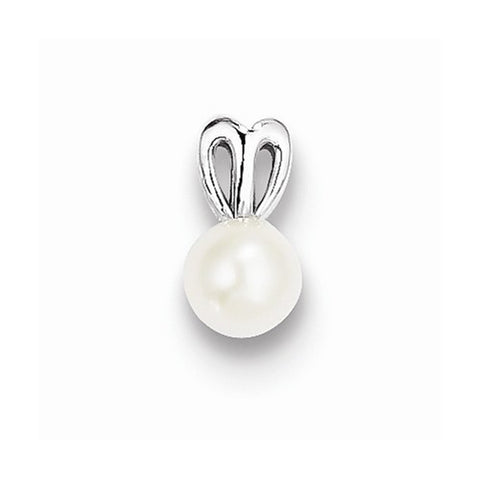 Sterling Silver Pearl pendant, Charm