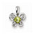 Sterling Silver Peridot pendant, Classy Pendants for Necklace