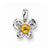 Sterling Silver Citrine pendant, Exquisite Pendants for Necklace