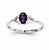 Sterling Silver Amethyst Ring