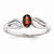 Sterling Silver Garnet Ring