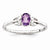 Sterling Silver Amethyst Ring