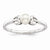 Sterling Silver Pearl Ring
