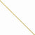 Sterling Silver Flash Gold-Plated Box Chain