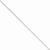 Sterling Silver Box Chain Anklet
