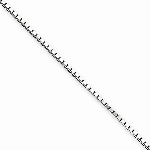 Sterling Silver Box Chain Bracelet