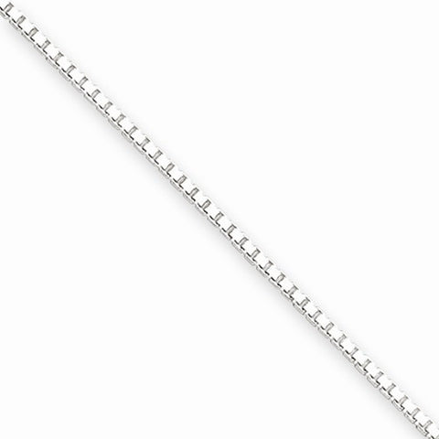 Sterling Silver Box Chain Bracelet