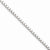 Sterling Silver Box Chain Anklet