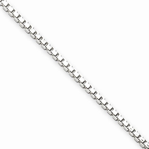 Sterling Silver Box Chain Bracelet