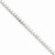 Sterling Silver Box Chain Anklet