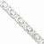 Sterling Silver Flat Byzantine Bracelet