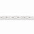 Sterling Silver Square Byzantine Chain Bracelet