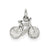 Bicycle Charm in Sterling Silver