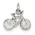 Sterling Silver Bicycle Charm hide-image