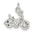 Sterling Silver Motorcycle Charm hide-image
