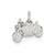 Motorcycle Charm in Sterling Silver