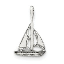 Sterling Silver Sailboat Charm hide-image