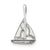 Sterling Silver Sailboat Charm hide-image