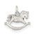 Sterling Silver Rocking Horse Charm hide-image