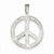 Sterling Silver Peace pendant, Alluring Pendants for Necklace