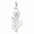 Sterling Silver Rose Bud Pendant, Pendants for Necklace