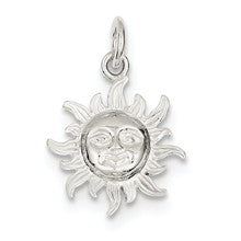 Sterling Silver Sun Charm hide-image