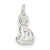 Sterling Silver Cat Charm hide-image