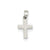 Cross Charm in Sterling Silver