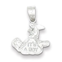 Sterling Silver It's A Boy Charm hide-image